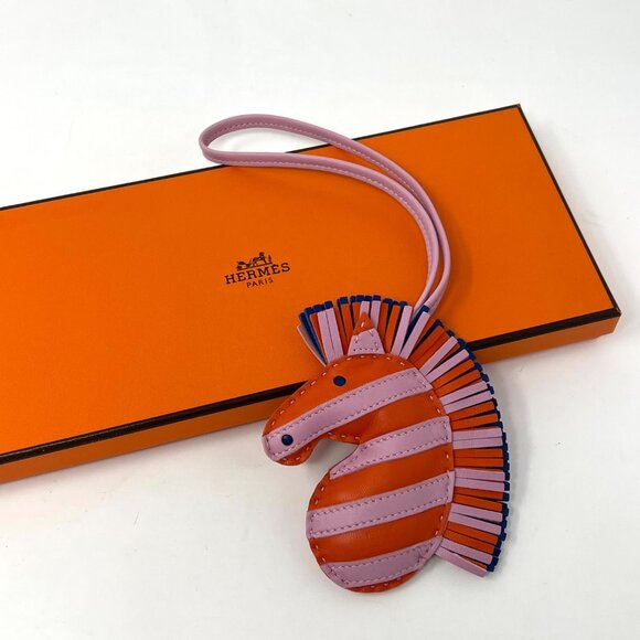 HERMES BNIB GeeGee Savannah Zebra Bag Charm - Picture 3 of 9